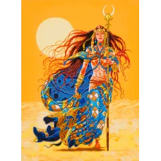 FLS-075 Идущая по пескам. Схема для вышивки бисером. Волшебная Страна