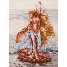 FLS-076 Афродита. Схема для вышивки бисером. Волшебная Страна