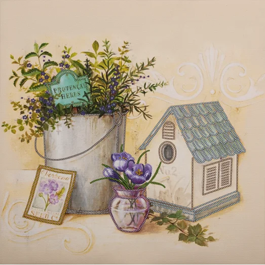 FLS-089 Натюрморт. Схема для вышивки бисером. Волшебная Страна