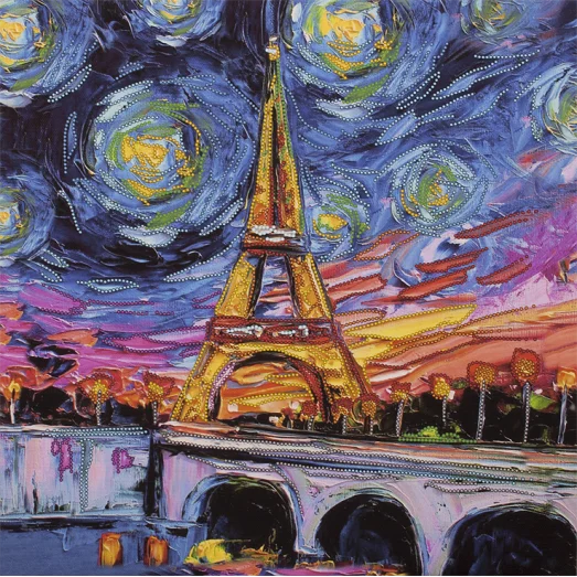 FLS-114 Парижские тайны. Схема для вышивки бисером. Волшебная Страна