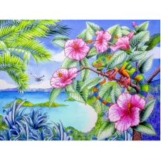 FLS-121 Море. Схема для вышивки бисером. Волшебная Страна