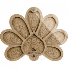 FLZB-025 Органайзер для бисера с крышкой Волшебная Страна