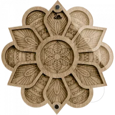 FLZB-030 Органайзер для бисера с крышкой Волшебная Страна