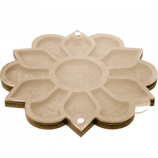 FLZB-030 Органайзер для бисера с крышкой Волшебная Страна