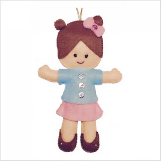 ФН-027 Кукла. Фетровый набор для рукоделия ТМ ВДВ