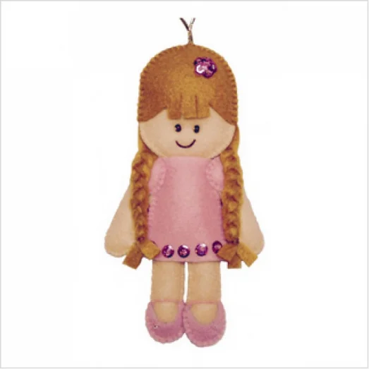 ФН-028 Кукла. Фетровый набор для рукоделия ТМ ВДВ