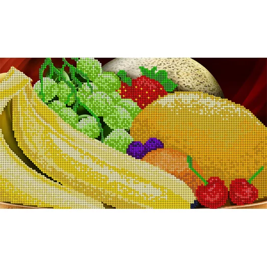 АК3-027 Фруктовый десерт. Схема для вышивки бисером А-Строчка