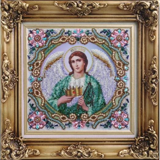 Р-394 Архангел Иегудиил. Набор для вышивки бисером. ТМ Картины Бисером