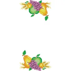 Т-0788 Салфетка к спасу. Схема для вышивки бисером. ТМ ВДВ