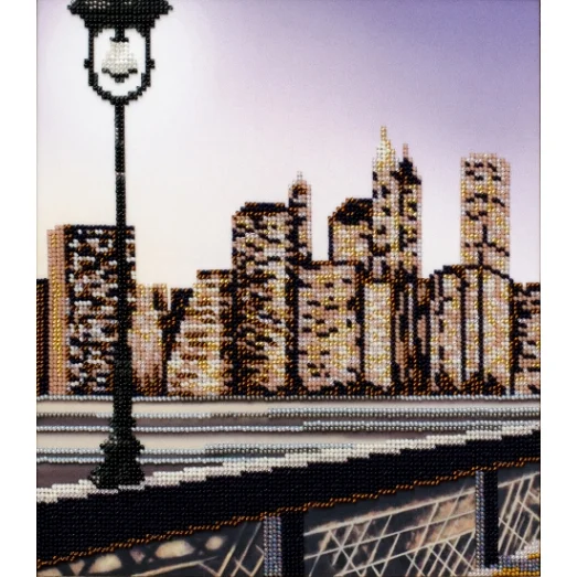 ТН-0901 Манхетенская мечта Триптих часть 1. Набор для вышивки бисером ТМ ВДВ
