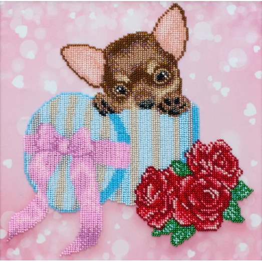 Т-0954 Милый подарок. Схема для вышивки бисером. ТМ ВДВ