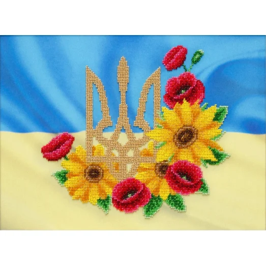 Т-1042 Ко Дню Независимости. Схема для вышивки бисером. ТМ ВДВ