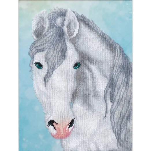 Т-1018 Загадочный взгляд. Схема для вышивки бисером. ТМ ВДВ