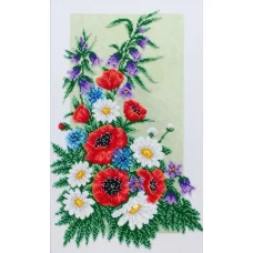 ТН-0989 Полевой букет. Набор для вышивки бисером ТМ ВДВ