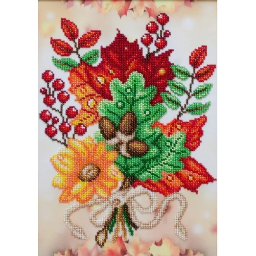 Т-1087 Краски осени. Схема для вышивки бисером. ТМ ВДВ