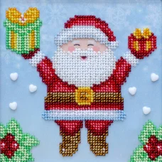 ТН-1093 Весёлых праздников. Набор для вышивки бисером ТМ ВДВ