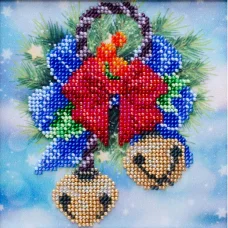 ТН-1077 Праздничные колокольчики. Набор для вышивки бисером ТМ ВДВ
