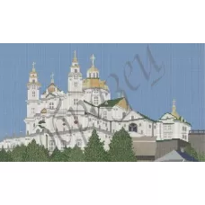 КМР-2004 Свято-Успенская Почаевская Лавра. Схема для вышивки бисером Краина Моих Мрий
