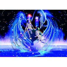 КМР-4017 Близнецы. Схема для вышивки бисером Краина Моих Мрий