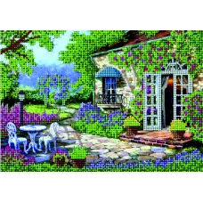 КМР-4041 Летняя терраса. Схема для вышивки бисером Краина Моих Мрий