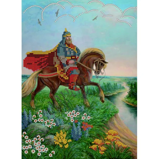 КМР-4105 Народные традиции Святогор. Схема для вышивки бисером Краина Моих Мрий