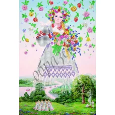 КМР-4108 Народные традиции. Любовь-Матушка. Схема для вышивки бисером Краина Моих Мрий
