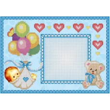 КМР-4167 Метрика для мальчика. Схема для вышивки бисером Краина Моих Мрий