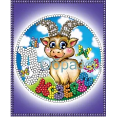 КМР-6014 Козерог. Схема для вышивки бисером Краина Моих Мрий