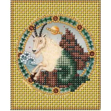 КМР-6029 Козерог (золото). Схема для вышивки бисером Краина Моих Мрий