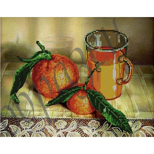 КМР-3095 Апельсиновый сок. Схема для вышивки бисером Краина Моих Мрий
