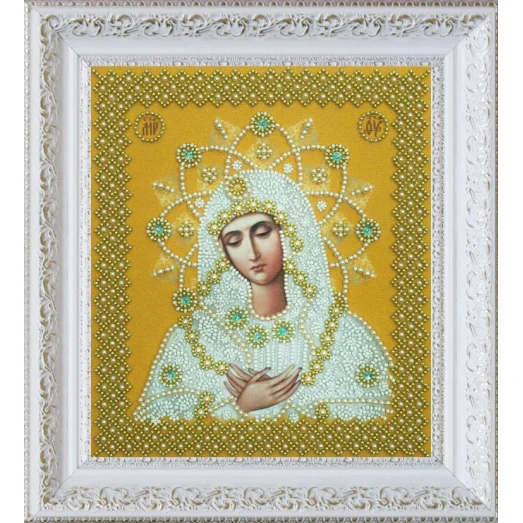 Р-317 Икона Умиление золото. Набор для вышивки бисером. ТМ Картины Бисером