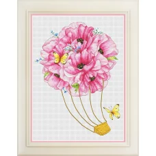 VN-064 Летнее настроение. Набор для вышивки нитками. ТМ Olanta