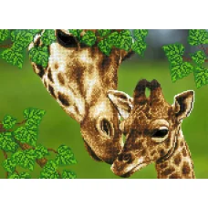 FV-076 (А3) Мамина любовь. Схема для вышивки бисером СвитАрт