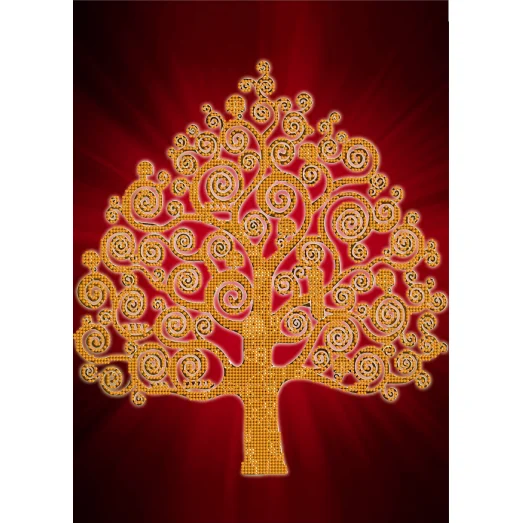 FV-204 (А3) Денежное дерево. Схема для вышивки бисером. Свит Арт