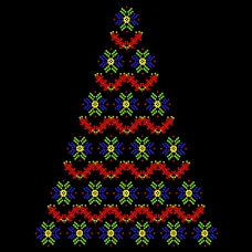 FV-227(27*27) Ёлочка. Схема для вышивки бисером. Свит Арт