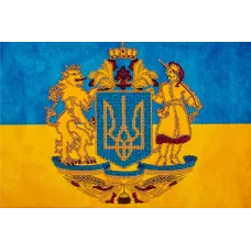 FLF-078 Герб-3. Набор на холсте для вышивки бисером Волшебная Страна