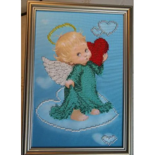 БИС-1311 С Любовью. Схема для вышивки бисером Арт Лар