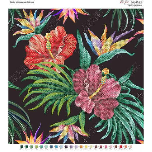 КВ_005 БКП-3010 Схема для вышивки Квадрат. ТМ Virena