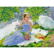 АК3-007 Солнечный денёк. Схема для вышивки бисером А-Строчка