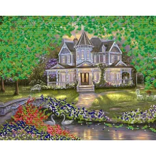 АК3-032 Дом мечты. Схема для вышивки бисером А-Строчка