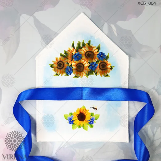 ХСБ-004 Платок для букета под вышивку бисером ТМ Virena