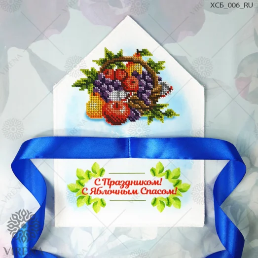 ХСБ-006_RU Платок для букета под вышивку бисером ТМ Virena