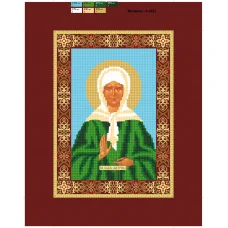 02b (А5) ХОЛСТ. Св. Матрона. СвитАрт