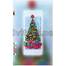 NG-001(15*30) ХОЛСТ. Елка. СвитАрт