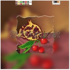 SI-180(21*21) ХОЛСТ. Натюрморт. Схема для вышивки бисером СвитАрт