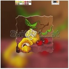 SI-182(21*21) ХОЛСТ. Лимоны. Схема для вышивки бисером СвитАрт