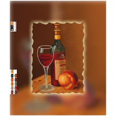 SI-212(А4) ХОЛСТ. Вино. Схема для вышивки бисером СвитАрт