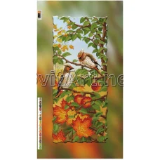 SI-582(29*60) ХОЛСТ. Птицы на яблоне. Схема для вышивки бисером Свит Арт