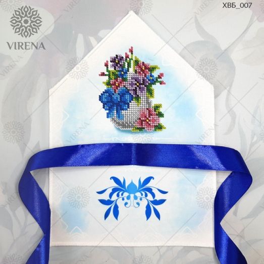 ХВБ_007 Платок для  букета под вышивку бисером ТМ Virena