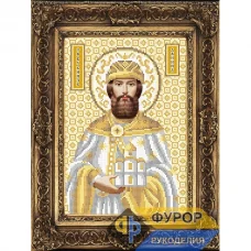 ФР-ИБ4-034-2 Даниил Святой Благоверный Князь. Схема для вышивки бисером ТМ Фурор Рукоделия